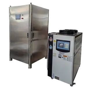 Máquina de têmpera automática de chocolate usada em fábrica contínua 250 kg/h Máquinas de produção de chocolate