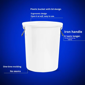 100l Grote Plastic Food Grade Milieuvriendelijke Wateremmer Voor Industrieel En Commercieel Gebruik - Product Image 2