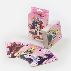 <span class=keywords><strong>Cartas</strong></span> de Juego con Diseño Personalizado de Chicas de Anime Japonés, Estilo Encantador, Impresión de Alta Calidad para Venta en Supermercados - Product Image 2
