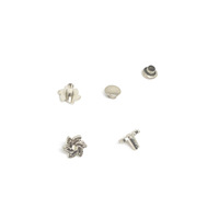 Accessoires décoratifs en alliage en forme de X, petites fleurs, losanges, carrés, triangles, ballons de football, trapèzes – Pièces et accessoires