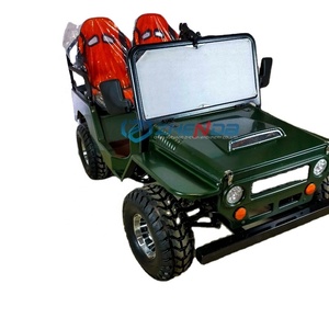 Best Quality Zhenda 150cc Willys Mini Amphibious Jeep Green Petrol/Gasoline Powered with 2-Year Warranty for Sale - Product Image 2