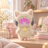 Boîtes mystères en peluche personnalisées, adorables animaux en peluche à collectionner, jouets en boîte surprise en gros pour cadeaux d'enfants, OEM ODM