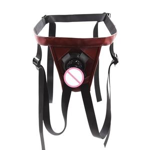 Сексуальное нижнее белье, большой фаллоимитатор, трусики, кожаные фаллоимитаторы, пояс вагины, трусики, Пояс верности, бандаж, секс-игрушки для женщин, лесбиянок - Product Image 2