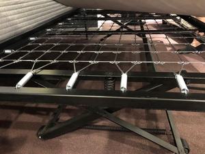 Armação dianteira de metal dobrável, melhor preço, trilho de armação, cama dia, fácil de dobrar, sob peça de armazenamento, cama dobrável de metal - Product Image 5