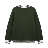 AiNear – Pulls de tennis en coton tricoté pour hommes, à manches longues et col en V, avec broderie, personnalisables (OEM & ODM) – Vente en gros
