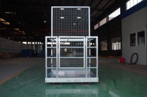 מלגזה עבודה פלטפורמה wp25 כלוב חכות בטיחות עבור הרמת כוח אדם כבד מלגזה פלטפורמה גישה - Product Image 3