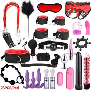Оптовые секс-товары: эротические игрушки для взрослых, набор для БДСМ, секс-бондаж, наручники, зажимы для сосков, кляп, плетка, верёвка, секс-игрушки для пар - Product Image 1