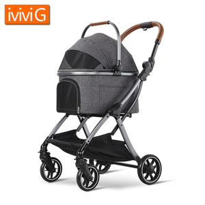 200 लक्जरी पालतू यात्रा बैग नए वार्षिक आउटडोर मौसम कवर कुत्ते स्टालर ट्रॉली गाड़ी - Product Image 5