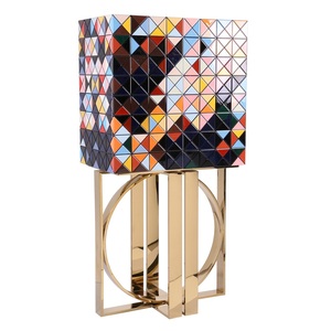 Boca do <span class=keywords><strong>Lobo</strong></span> sala de estar de lujo Almacenamiento de vino armario lateral mesa de consola - Product Image 2