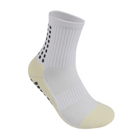 Chaussettes antidérapantes en coton avec logo personnalisé pour homme et femme, chaussettes de sport, ballon de football