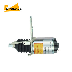 Vanne solénoïde Populace 32A61-09010 12V pour coupure de carburant et arrêt de générateur diesel - Product Image 2