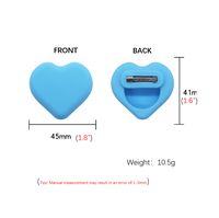 Silikon-ID-Tag Graviert mit QR-Code Anti-Verlust-Position ierungs schutz halter Love Pin Kinder/ältere Menschen/Haustier Air Tag