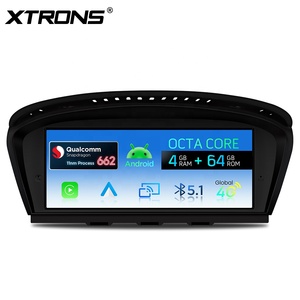 XTRONS Autoradio Android 8,8 pouces pour BMW Série 3/5/M3/M5 CCC Qualcomm 662 4+64 Go Global 4G CarPlay sans fil Android Auto - Product Image 3