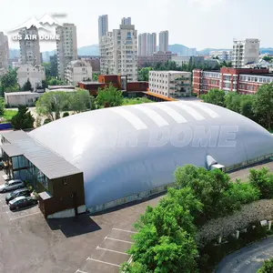 Indoor Stadium Air Supported Domes Space Structure Dome Soccer Football Sport Center Stadium Hall