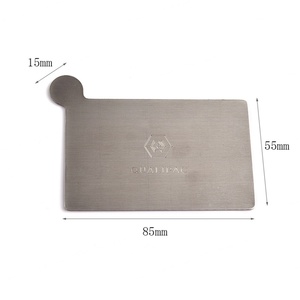 Wholesales Mini Makeup Hand Held Cosmetic Stainless Steel Red Leather Pocket <b>Mirror</b> - Product Image 4