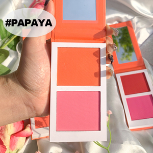 Haute Pigment crème Blush Palette naturel imperméable hydratant violet crème rose <span class=keywords><strong>poudre</strong></span> finition mate marque privée produit visage - Product Image 2