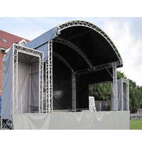 Système de treillis d'éclairage DJ pour événements extérieurs, conception personnalisée, en aluminium, pour stades et concerts, portable, pliable, certifié TUV pour utilisation sur scène