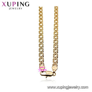 Collar de Cadena Chapado en Oro de 18k con Diseño Simple de Moda Xuping 039N1 - Product Image 2