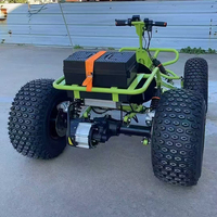 Go Kart Eléctrico Todoterreno en Oferta, con 1800w, Velocidad Máxima de 45km/H, para Niños y Adultos, Buggy para Derrapes, Entretenimiento al Aire Libre