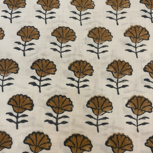 Rifle de tela de algodón 100% con estampado de bloque verde para exteriores, cortinas de patio, almohadas, funda nórdica, camisas, bolsas para niñas - Product Image 1