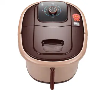 Senxiao foot spa bath massager with heat red gold wholesale foot bath electric anion ion detox machine tub