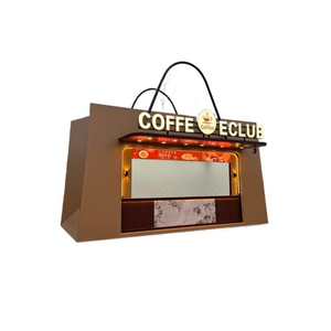 Vehículo de Venta Móvil Creativo de Metal con Ventana y Ruedas para Exhibición de Bolsos - Product Image 5