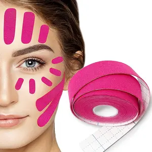 Pull Up Tape Skin Color High Efficiency Elastic Hypoallergenic Waterproof Face Wrinkles Pulling Up Kinesiology Tape