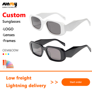 Mode luxe lunettes de soleil Sunray Matrix petit cadre lunettes de soleil luxe <span class=keywords><strong>Bb</strong></span> Lunettes Designer lunettes de soleil personnalité féminine femmes homme - Product Image 2