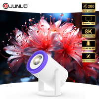 Proyector 4K TURN1 Portátil de Tiro Ultra Corto, Android 14, WiFi Inalámbrico, Compatible con Interiores y Exteriores, Venta al Por Mayor OEM