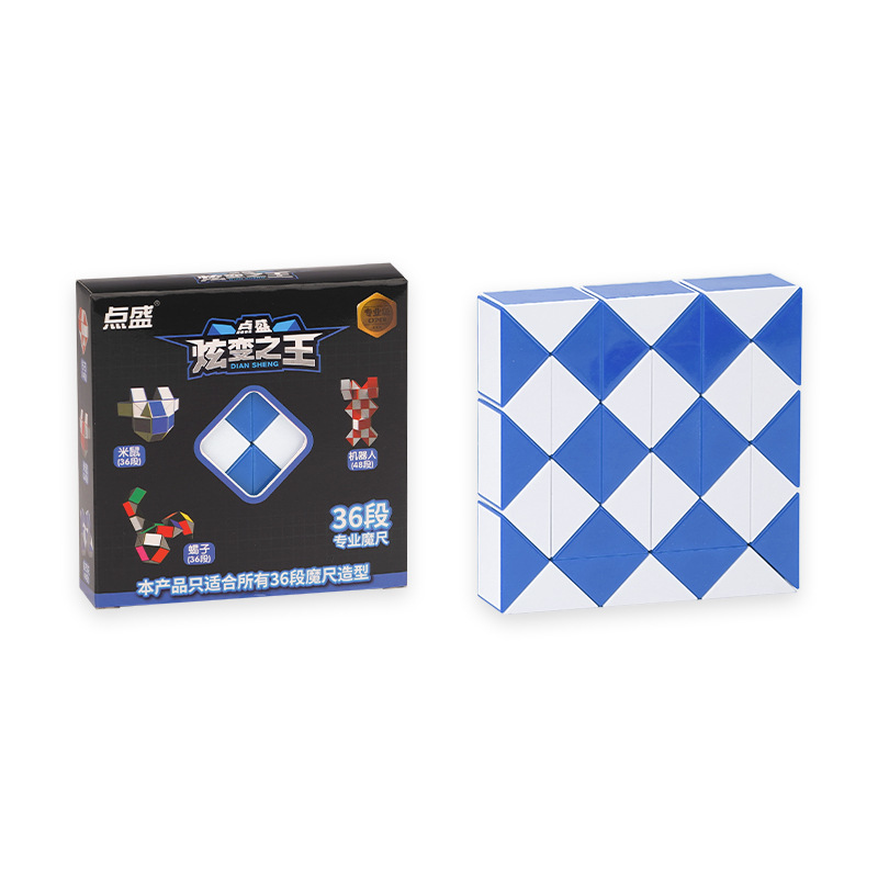 36 azul y blanco