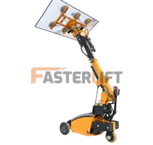 Robot en verre Portable équipement de levage pompe à vide interrupteur à clé et capteur de réglage roue d'entraînement excellent lève-verre en marbre - Product Image 6