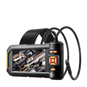 מצלמת אנדוסקופ תעשייתי 5 אינץ' בדיקת מסך IPS בורסקופ IP67 עמיד למים עם נורות LED לביוב מנוע רכב