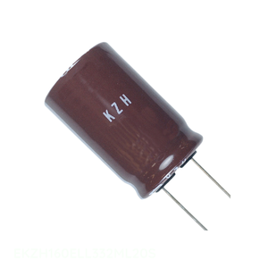 Distribuidor Autorizado EKZH160ELL332ML20S Condensador de Aluminio de 3.3 mF, 16V, Polarizado, de Orificio Pasante - Product Image 1