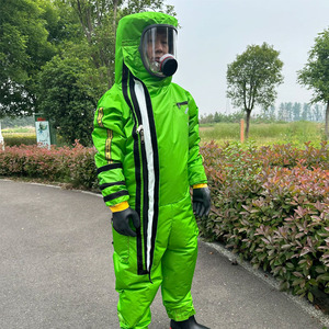 Conjunto Completo de Traje Transpirable, Resistente a Pinchazos y a las Picaduras de Avispones, Materiales de Poliéster y PVC para Protección en la Captura de Abejas en Exteriores - Product Image 3