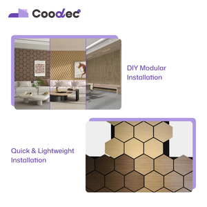 Panneau acoustique <span class=keywords><strong>Akupanel</strong></span> en Mdf personnalisé Panneau mural à lamelles acoustiques en bois Panneaux muraux en bois - Product Image 4