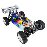 Voiture RC tout-terrain 4x4 1/8 Brushless à 3 différentiels, électrique, haute vitesse, télécommandée, qualité hobby