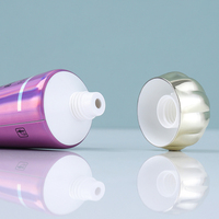 Tube personnalisé en PE/ABL 60ml 80ml 100ml 120ml, tube en plastique pour dentifrice, emballage et fabricant de bouchons à vis.
