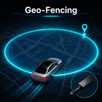 Traceur GPS 4G 4 broches pour voiture avec relais, antenne intégrée, suivi en temps réel, compatible vélo et moto