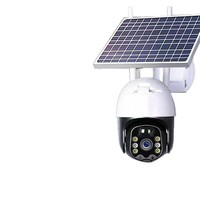 Mini caméra de surveillance solaire PTZ en forme d'aigle, étanche IP66, 4G Ultra HD, pour extérieur, avec interphone vocal et sans frais de données