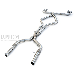 Sistema de Escape Cat-Back para Alfa Romeo Giulia/<span class=keywords><strong>Stelvio</strong></span> 2.9T, Tubo de Escape de Acero Inoxidable de Alto Rendimiento, Sonido Deportivo - Product Image 6