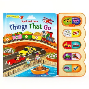 Libro de Sonidos de Vehículos para Niños Pequeños, con Sonidos para Repetir y Deletrear - Product Image 1