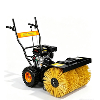 Balayeuse à neige à brosse rotative complète pour le déneigement des routes