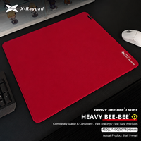 Tapis de souris de jeu Valorant X-Raypad Bee 4mm Dual Honeycomb Fine Surface Control Stable Stopping Sigma PU Base Soft Edge CS2