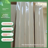 Directly Produced Source Manufacturer 100% Solid Wood Pine Boards Strips Blocks-Modern Customizable Sizes Smooth Surface for