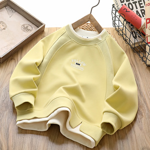 2025 all'ingrosso primavera autunno abbigliamento Casual per bambini Casual <span class=keywords><strong>felpa</strong></span> e top da ragazza - Product Image 4