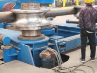 Machine de pliage de profil hydraulique CNC à usage intensif W24s-4500, fabrication chinoise, machine de qualité, exportation vers l'Irak