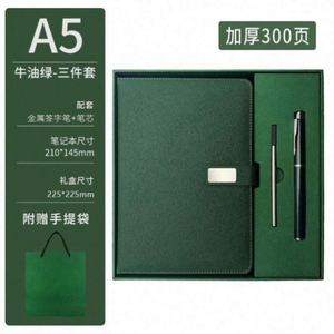 Wholesale Luxury Business Diary Gift Set A3 <b>Notebook</b> PP Magnetic Luxury Journal Refillable Pen Saddle Stitching Promotional - Product Image 6