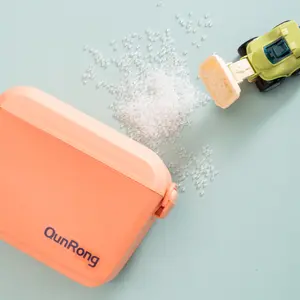 Oem中国卸売小型プラスチック5リットルデザイン競争力のある価格おもちゃ収納ボックスハンドル付き子供