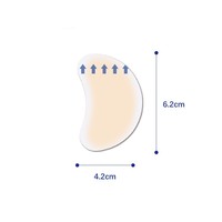 Patch de talon en plâtre hydrocolloïde imperméable à l'eau avec différentes formes disponibles pour les fabricants au choix