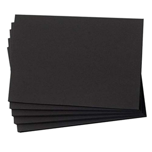 Carton noir transparent en gros pour usine, 120g-300g, recyclable, pour albums photo et dessins - Product Image 1